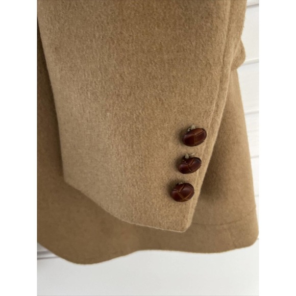 VTG Men's KINGSRIDGE Tan 100% Camel Hair Blazer Sports Jacket Made In U.S.A. - Picture 5 of 9